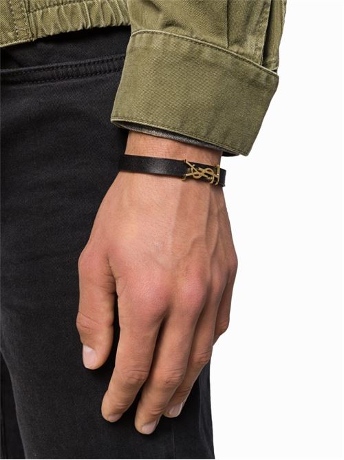 Leather bracelet SAINT LAURENT | 559355U0IH0J1000